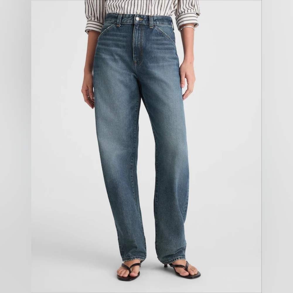 Madewell Balloon Jeans In Greendale Wash
